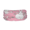 thumbnail image 2 of Lsque Rabbit And Flower Pattern Sweatbands Sports Headband for Men & Women - Moisture Wicking Athletic Cotton Terry Cloth Sweatband for Tennis, Basketball, Running, 2 of 9