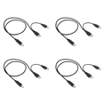 thumbnail image 1 of 4X Dual USB 2.0 Male to Standard B Male Y Cable 80cm for Printer & Scanner & External Hard Disk Drive, 1 of 5
