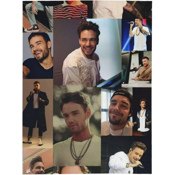 Liams Music Payne Flannel Blanket Air Conditioning Blanket Nap Blanket Sofa Throw Blanket Throw Blankets 40"X30"