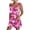 #C Pink, variant on Alkepwun Overalls for Women Summer Floral-Print Sleeveless Casual Wide Leg Short Jumpsuit with Pockets Lightweight Comfort Breathable Loose Plus Size Daily Rompers