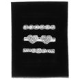 thumbnail image 1 of Miangastore 3 Pcs Replacement Watch Strap Silver Alloy Decorative Ring for Daily Use, 1 of 8