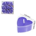 thumbnail image 3 of AuroraX Valentines Day Candles Set Purple 9 Pcs Heart Tea Light Candles Decorative Love Romantic Decorations for Home Party Anniversary Valentine'S Day Gifts for Him Her Couples, 3 of 8
