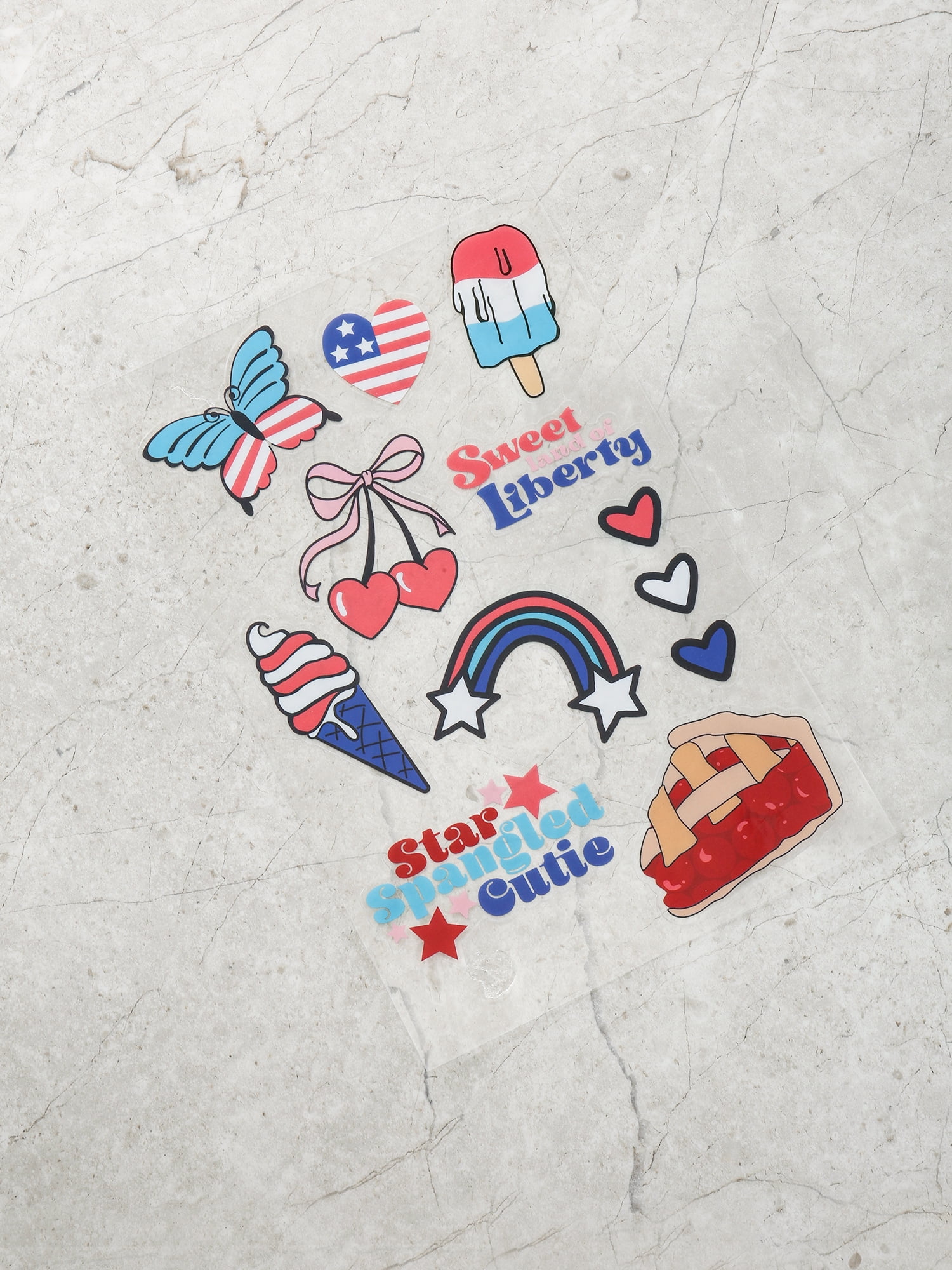 Way to Celebrate Americana Western Theme Stickers, 2 Sheets