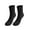 Black, variant on 5 Pairs Boot Socks for Women Winter Solid Thick Warm Thermal Socks Cozy Crew Socks Christmas Gift (Multicolor)
