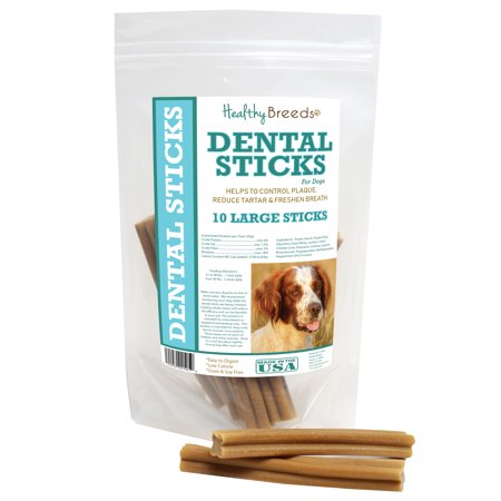 Healthy Breeds Irish Red and White Setter Dental Sticks Large 10 Count