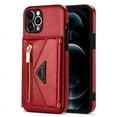 thumbnail image 6 of Multifunctional zipper wallet phone leather case for Samsung S25 Ultra S24 FE S23 Plus S22 S21 S24ultra A54 A53 A13 A52 A72 A14 A12 card slot bracket protective cover, 6 of 9