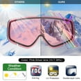 thumbnail image 4 of Findway Kids Ski Goggles, Skiing Snowboard Goggles for Kids Boys Girls Age 3 4 5 6 7 8, 4 of 8