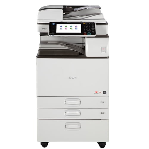 Restored Ricoh MP 2554 Monochrome Laser Multifunction Printer Copier Scanner 25 PPM Duplex Network