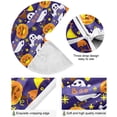 thumbnail image 2 of FMSHPON Halloween Pumpkin Xmas Christmas Tree Skirt Stand Mat for Holiday Party Decoration Indoor Outdoor 36 inches, 2 of 6