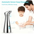 thumbnail image 2 of Automatic Soap Dispenser, Countertop Touch-Free Liquid Soap Dispenser for Kitchen and Bathroom with IPX5 Waterproof, Battery-Powered for Hand Soap & Dish Soap, 2 of 7