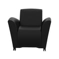 thumbnail image 2 of Mayline Santa Cruz Lounge Series Mobile Lounge Chair in Black, 2 of 3