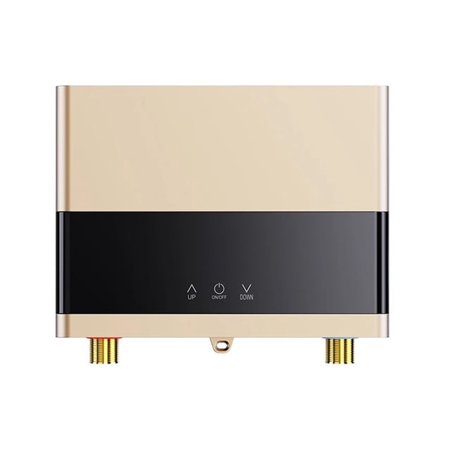 Instant Water Heater Bathroom Kitchen Wall Mounted Electric Water Heater LCD Temperature Display With Remote Control ,Security Protection Design