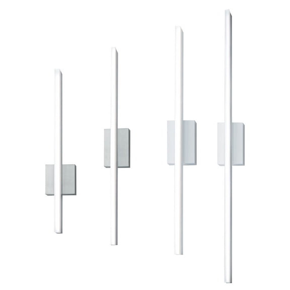 Norwell Lighting 9740-Ma Ava 1 Light 24" Tall Integrated Led Bath Bar - Silver