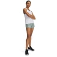 thumbnail image 3 of Pantalones cortos deportivos Under Armour Tech Play Up para mujer, color verde sílice, 3 of 3