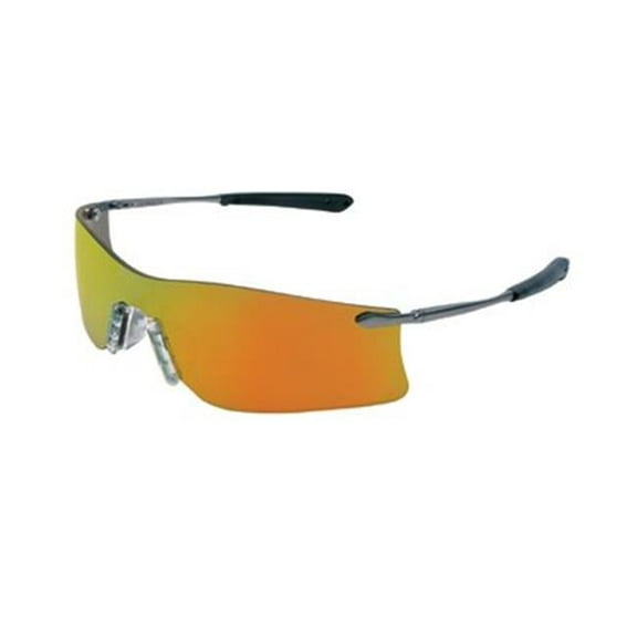 Crews, MCSCRWT4112AF, Rubicon Frameless Lens Glasses, 1 Each, Chrome Temple,Gray Lens