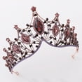 thumbnail image 1 of Coronas de novia barrocas, coronas de novia barrocas vintage, corona de princesa, tiara de novia hecha a medida para la perfección, 1 of 7