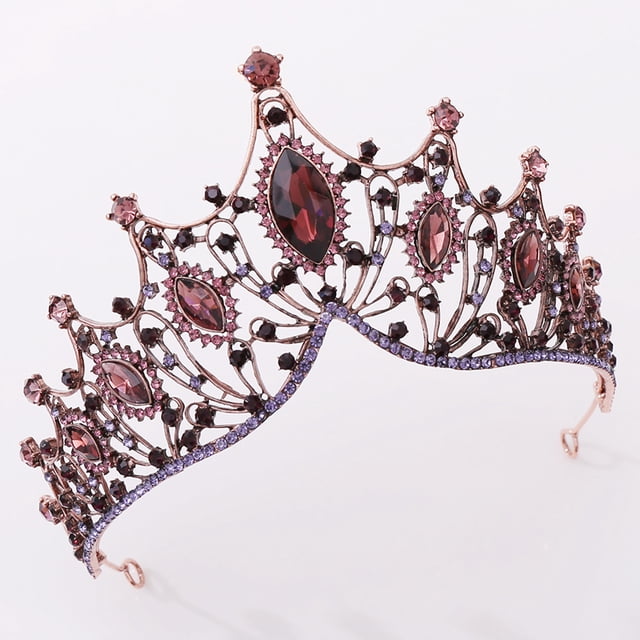 Coronas de novia barrocas, coronas de novia barrocas vintage, corona de princesa, tiara de novia hecha a medida para la perfección