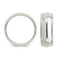 thumbnail image 3 of Bague Alliance Milgrain pour Homme en Argent Sterling (7 mm), 3 of 4