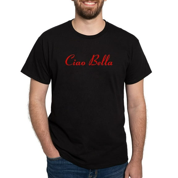 CafePress - Ciao Bella Men's Value T Shirt - Men's Classic Graphic Cotton T-Shirt
