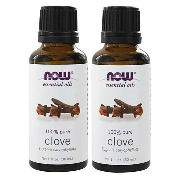 Now Foods - 1 fl oz Clove Oil (Pack of 2)