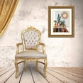 thumbnail image 3 of Wang, Melissa 12x14 Gold Ornate Wood Framed with Double Matting Museum Art Print Titled - Desert Weavers IV, 3 of 4