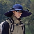 thumbnail image 5 of Kcolen Mens Sun Hats With Uv Protection Solar Powered Hat with Integrated Fan for Outdoor Activities Wide Brim Sun Breathable Unisex Design, 5 of 7