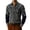 04-Black, variant on Men's Western Leather Tassel Shirts Jacket Fringes Long Sleeve Button down Brown Suede Shirts Slim Fit Fringe Coat Tops 07-Black XXXL