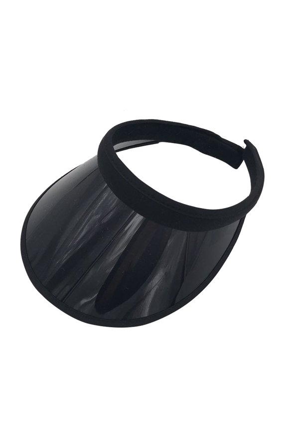 Summer PVC Hat Sun Visor Topless Outdoor Sports Travel Anti-UV Breathable Cap