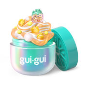 Gui Gui Fruity Glow Gloss Slime Kit, Silky Smooth Ultra-Shiny Scented Slime, Ages 6+