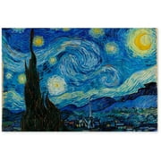 Awkward Styles The Starry Night Vincent van Gogh Artwork Poster Print for Home Vincent van Gogh Poster Printed Art Colorful Painting Starry Night Picture Vincent van Gogh Fans Printed Art Picture