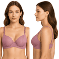 thumbnail image 3 of Iheyi 6 Packs Women Full Cup Regular Padded Everyday Wear 30A 32A 34A 36A Bra 32A (70367wal), 3 of 4