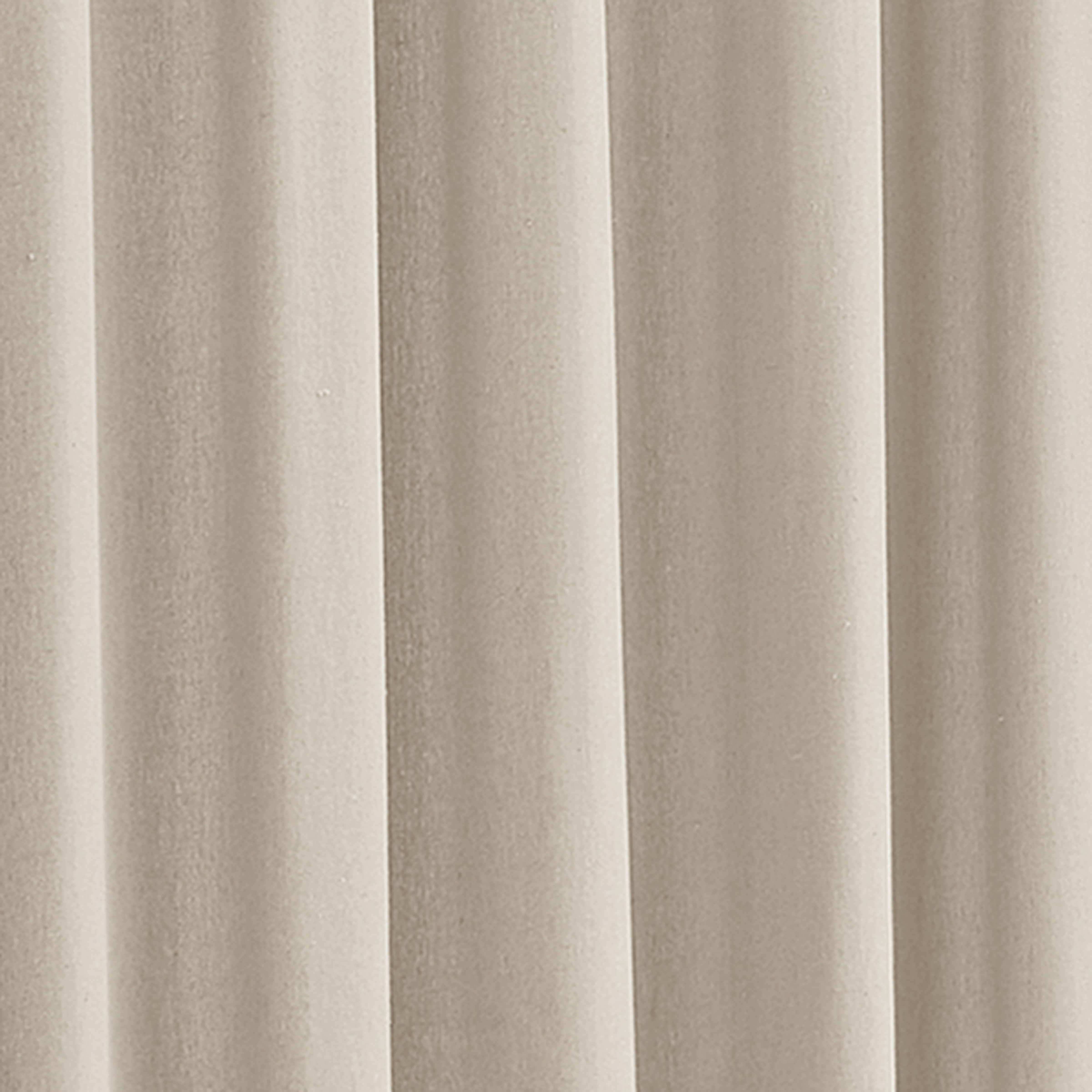 Mainstays Farmhouse Light Filtering Curtain Panel with Attached Valance, 1 Panel, Beige, 50” W x 84” L