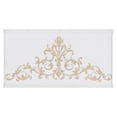thumbnail image 2 of Authentic Hotel and Spa  White Turkish Cotton Scrollwork Embroidered Bath Towels (Set of 2), 2 of 2