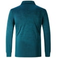 thumbnail image 5 of Geeksport Men's 3 Button Quick Dry Long Sleeve Performance Polo Shirts, 5 of 6