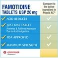 thumbnail image 4 of Glenmark Therapeutics Maximum Strength Famotidine Tablets 20 mg, Acid Reducer for Heartburn Relief, 100 Count, 4 of 6