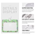 thumbnail image 4 of Zufioo Spring Gnome Print Work Badge Protective Case, Waterproof Lanyard, Badge Transparent Clip, Suitable for Induction Card Badge Swipe Credit Card, 4 of 7