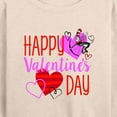 thumbnail image 3 of Dr. Seuss - Valentine's Day with Cat In The Hat - Women's Lightweight French Terry Long Sleeve Shirt, 3 of 6