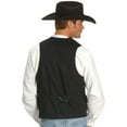 thumbnail image 2 of Scully Rangewear Men's Rangewear Frontier Canvas Vest Brown Small, 2 of 2