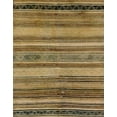 thumbnail image 1 of Ahgly Company Indoor Rectangle Abstract Gold Abstract Area Rugs, 6' x 9', 1 of 6