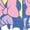 HEATHER ROYAL BLUE, variant on Disney - Minnie Panels Women's Short Sleeve Graphic T-Shirt