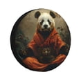 thumbnail image 1 of Balery Jungle Meditating Panda Cubiertas para Neumáticos - Protector Resistente para Neumáticos de Camioneta, SUV, Remolque, Camper y RV-14 inch, 1 of 6