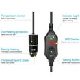 thumbnail image 6 of Evjurcn Aquarium Heater 10W Mini Fish Tank Heater with Digital Display Thermostat Adjustable Temperature 64~93F Set Arbitrarily 5V/2A USB Powered Automatic Power-off for 1 to 5L Tanks(Black), 6 of 7