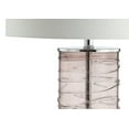 thumbnail image 4 of JONATHAN Y Cole 27.5" Modern Fused Glass Cylinder LED Table Lamp, Smoky Gray (Set of 2), JYL4016C-SET2, 4 of 7