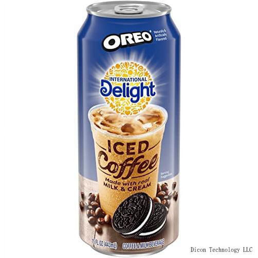 Iced Coffee, Oreo Cookie, 15 Fl Oz, Pack Of 12