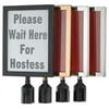 AARCO Products VSF118S Form-A-Line Small Vertical Sign Frame Satin