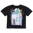 thumbnail image 3 of Disney Nightmare Before Christmas Jack Skellington Sally Zero French Terry T-Shirt and Shorts Outfit Set Toddler to Big Kid, 3 of 5