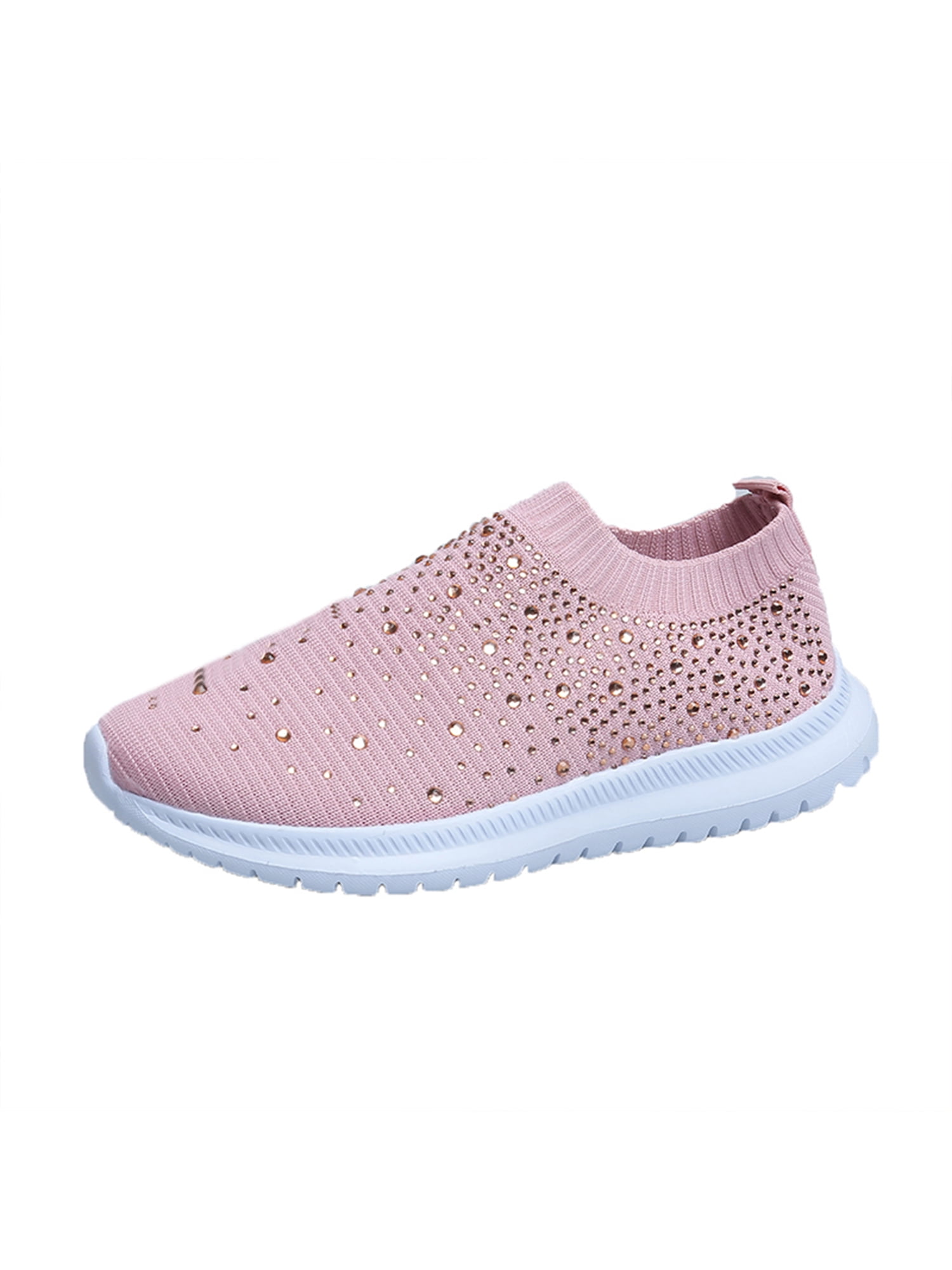 Details about   Womens Sequin Glitter Running Sneakers Ladies Casual Lace Up Trainers Shoes New