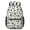 Police and Helicopter White Pattern, variant on Police and German Shepherd 17" Waterproof Oxford School Backpacks for Teens, S-Shape Padded Straps, for School, Travel, Hiking, Camping
