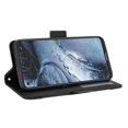 thumbnail image 5 of Case for Nokia 7.3 Cover Adjustable Detachable Card Holder Magnetic closure Leather Wallet Case - Black, 5 of 5