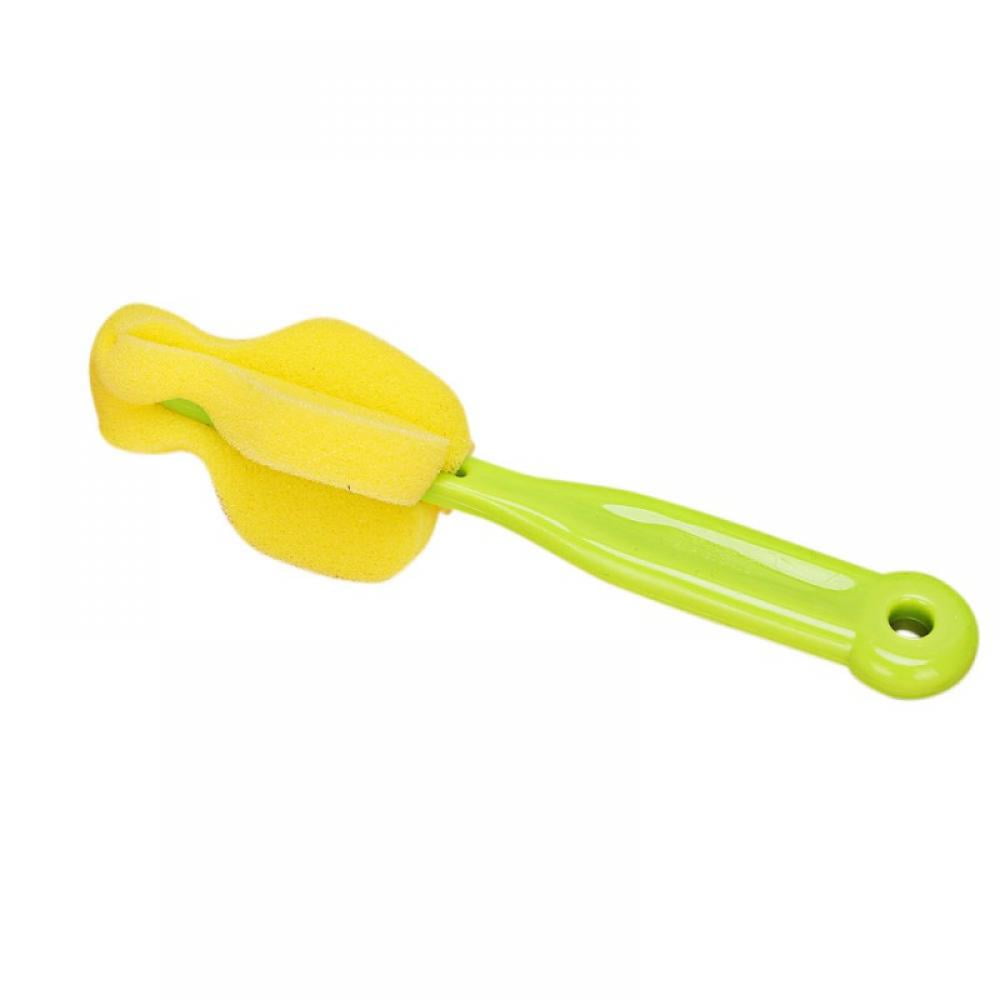 Sponge Brush,Cleaning Bottle Sponge Brush with Long Handle Cleaner